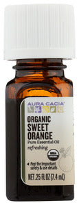 ESSENTIAL OIL AC  ORANGE SWEET O   .25 FZ  '051381908126