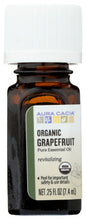 ESSENTIAL OIL AC  GRAPEFRUIT ORGANIC   .25OZ  '051381908133