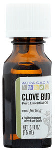 ESSENTIAL OIL AC  CLOVE BUD   .5 FZ  '051381911140