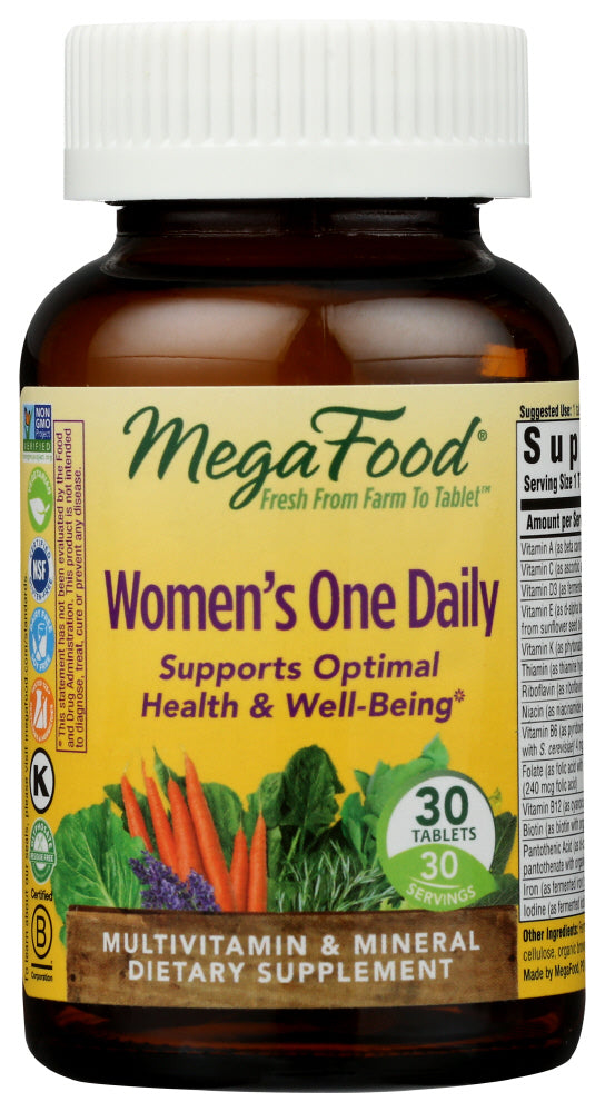 MULTI MEGAFOOD WOMENS ONE DAILY 30T   '051494101032