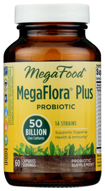 PROBIOTIC MEGAFOOD MEGAFLORA+ 60CAP   '051494102237