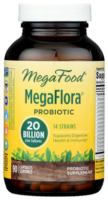 MEGAFLORA PROBIOTIC 20 BILLION (90CT)  '051494102282