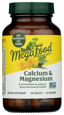 CALCIUM AND MAGNESIUM MEGAFOOD   '051494102312