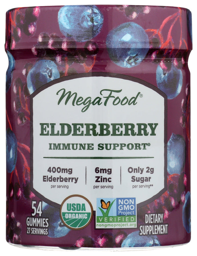ELDERBERRY MEGAFOOD GUMMIES   '051494104149