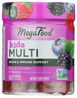 KIDS MULTI GUMMY MEGAFOOD   '051494104361