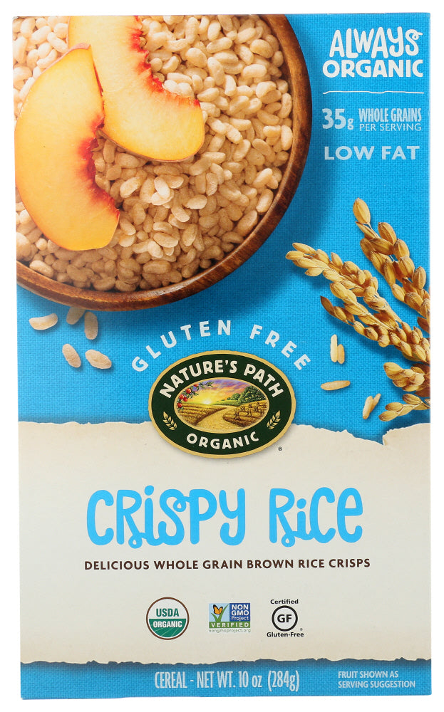 CEREAL NATURE'S PATH  CRISPY RICE ORGANIC   10 OZ  '58449550006