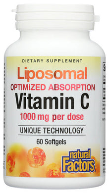 LIPOSOMAL VIT C NATURAL FACTORS   '068958013237