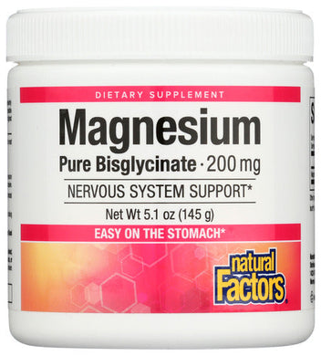 MAGNESIUM BIS NATURAL FACTORS POWDE   '068958016429