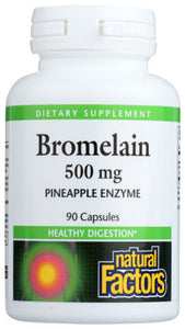 BROMELAIN NAT FACTORS 500 MG  '068958017358