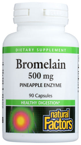 BROMELAIN NAT FACTORS 500 MG  '068958017358