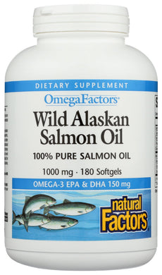 SALMON OIL WILD ALASKAN 180 SG    '068958022574
