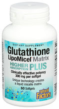 GLUTATHIONE NATURAL FACTORS 60CAPS  '068958028194