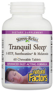 TRANQUIL SLEEP NATURAL FACTORS   '068958028316
