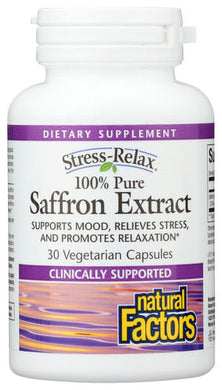 SAFFRON EXTRACT NATURAL FACTORS   '068958028545