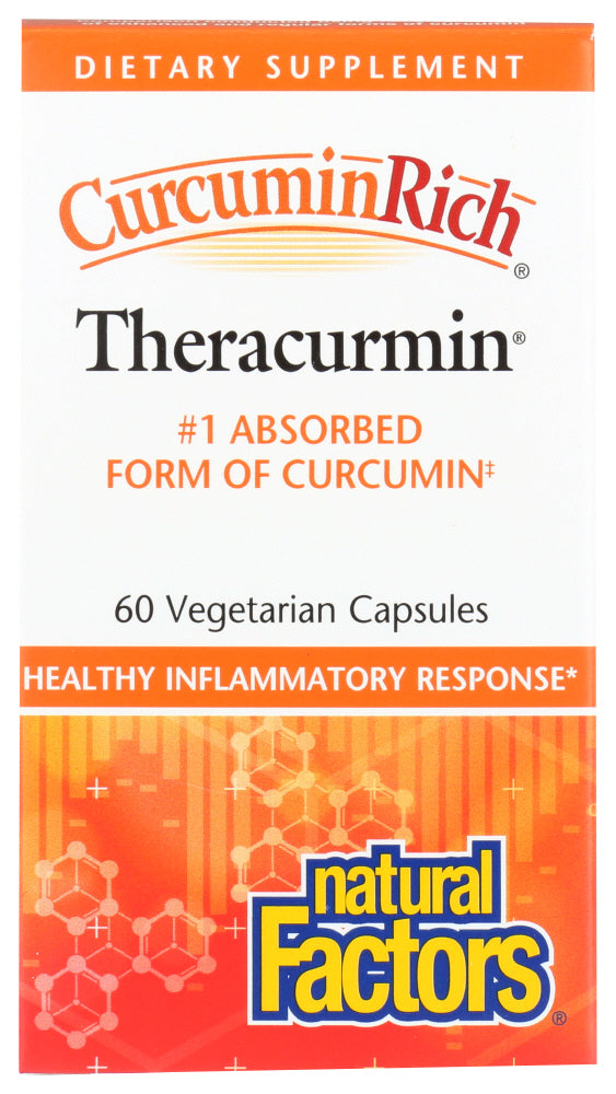 THERACURMIN NATURAL FACTORS 60VCAP    '068958045382