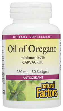 OREGANO OIL NATURAL FACTORS   '068958045733
