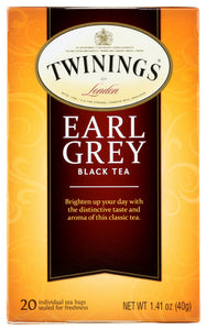 TEA TWININGS EARL GREY   20 CT  '70177154226