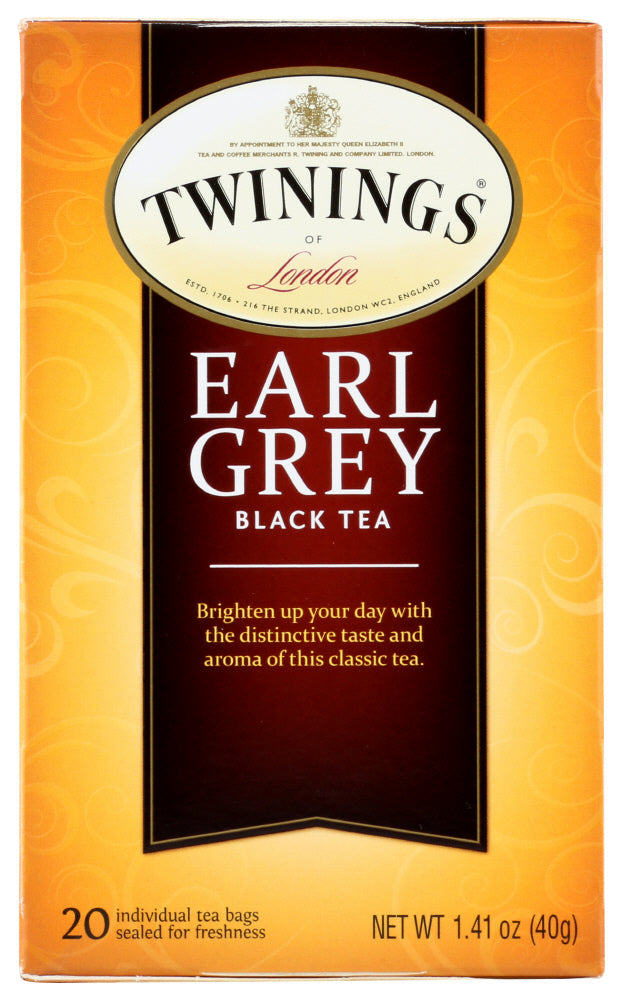 TEA TWININGS EARL GREY   20 CT  '70177154226