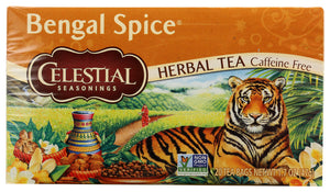 TEA CELESTIAL SEASONING BENGAL SPICE   20 CT  '70734053283