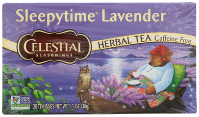 TEA CELESTIAL SEASONING SLEEPYTIME LAVENDER   20 CT  '70734541315