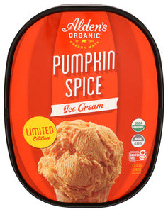 ICE CREAM ALDENS PUMPKIN SPICE   '072609059536