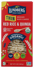 RICE CAKE LUNDBERG RED RICE QUINOA   '073416000483
