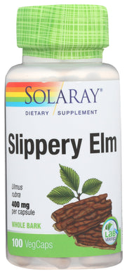 SLIPPERY ELM SOLARAY 100VCAP 400MG   '076280015904
