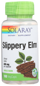 SLIPPERY ELM SOLARAY 100VCAP 400MG   '076280015904