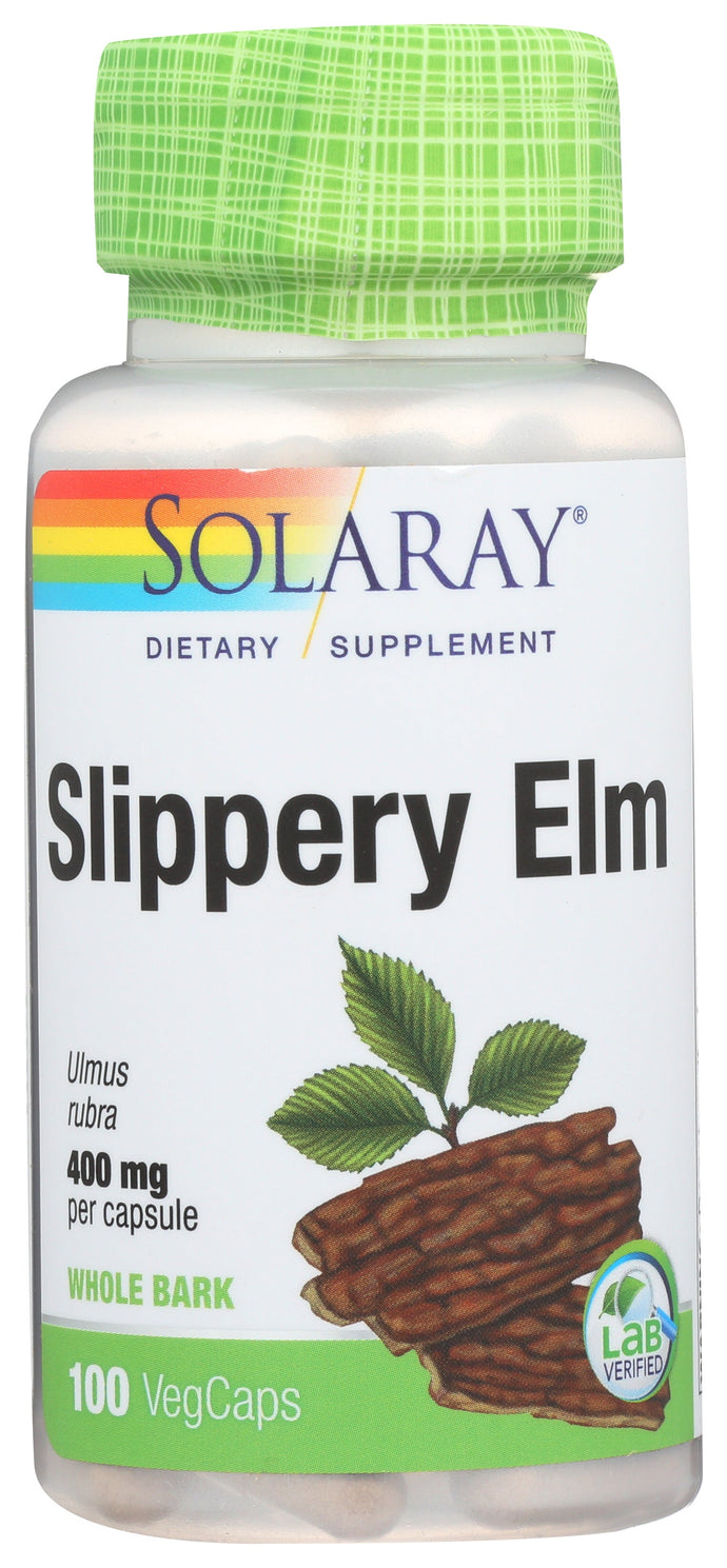 SLIPPERY ELM SOLARAY 100VCAP 400MG   '076280015904