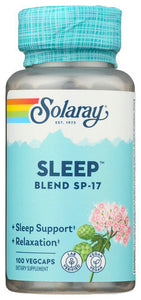 SLEEP BLEND SP-17 SOLARAY 100VCAP   '076280021707