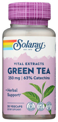GREEN TEA SOLARAY 30 VCAP   '076280036589