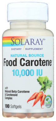 FOOD CAROTENE SOLARAY 500MCG   '076280041101