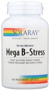 MEGA B-STRESS SOLARAY 120 VCAP   '076280042412
