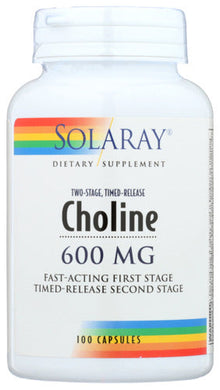 CHOLINE SOLARAY 300 MG  '076280043570