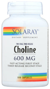 CHOLINE SOLARAY 300 MG  '076280043570