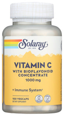 VITAMIN C SOLARAY 100 VCAP 1000MG   '076280044409