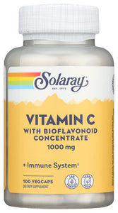 VITAMIN C SOLARAY 100 VCAP 1000MG   '076280044409