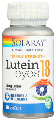 LUTEIN EYES SOLARAY 30VCAP 18MG   '076280832150