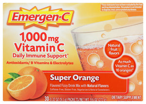EMERGEN-C 30PK SUPER ORANGE   '076314302031