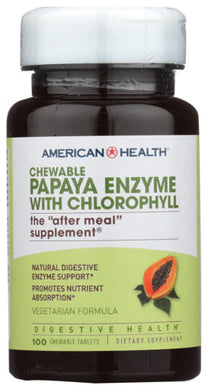 PAPAYA ENZYME AMERICAN 100CH CHLORO  '076630503037