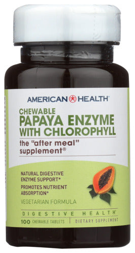PAPAYA ENZYME AMERICAN 100CH CHLORO  '076630503037