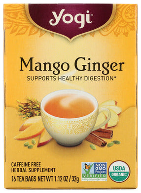 TEA YOGI MANGO GINGER OG   '076950205826