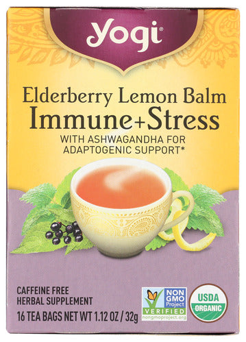 TEA YOGI ELDERBERRY LEMON IMMUNE   '076950208162