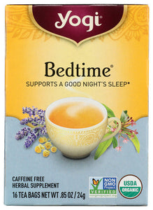 TEA YOGI BEDTIME   '076950450011