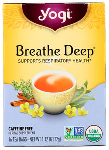 TEA YOGI BREATHE DEEP   16 CT  '76950450042