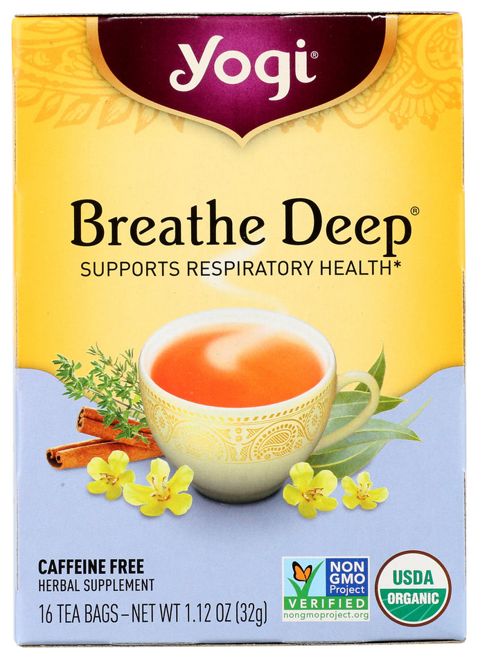 TEA YOGI BREATHE DEEP   16 CT  '76950450042