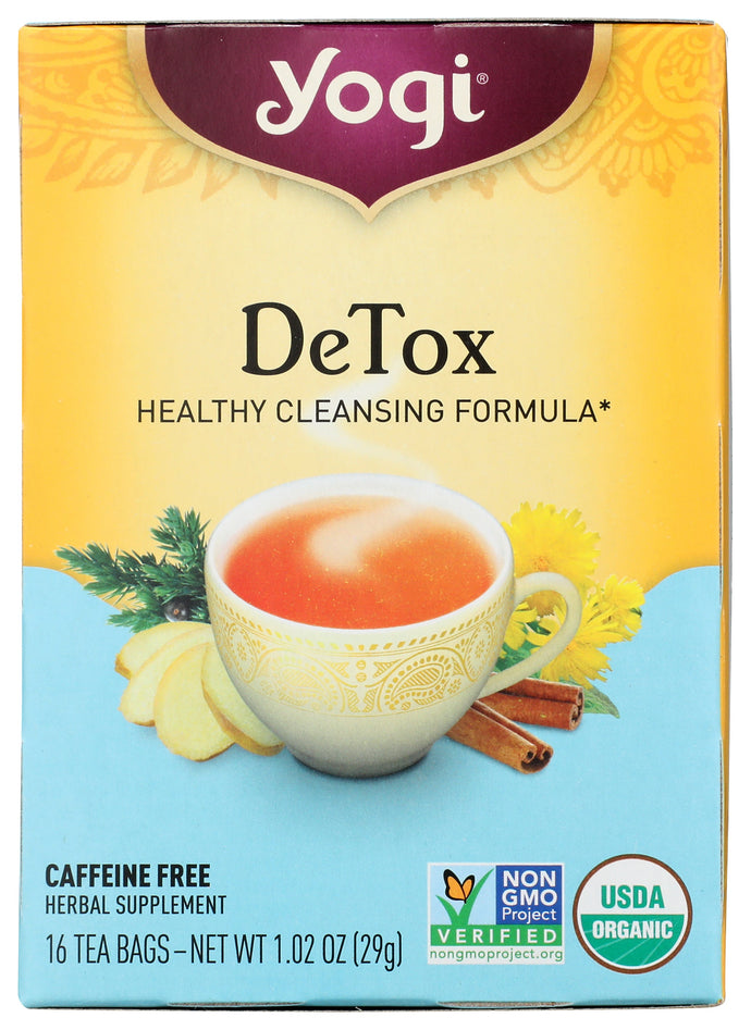 TEA YOGI DETOX   16 CT  '76950450080