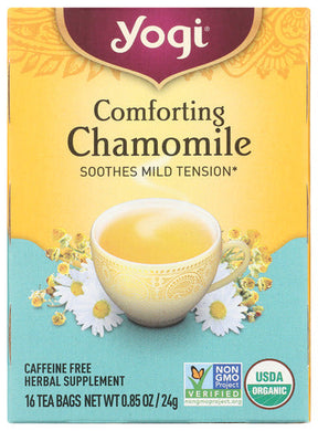 TEA YOGI COMFORTING CHAMOMILE    '076950450462