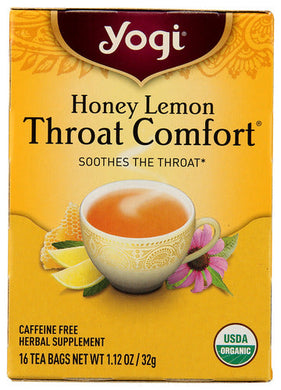 TEA YOGI HNY THROAT COMFORT    '076950450561