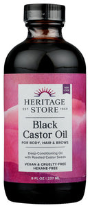 CASTOR OIL BLACK HERITAGE STORE   '076970221356